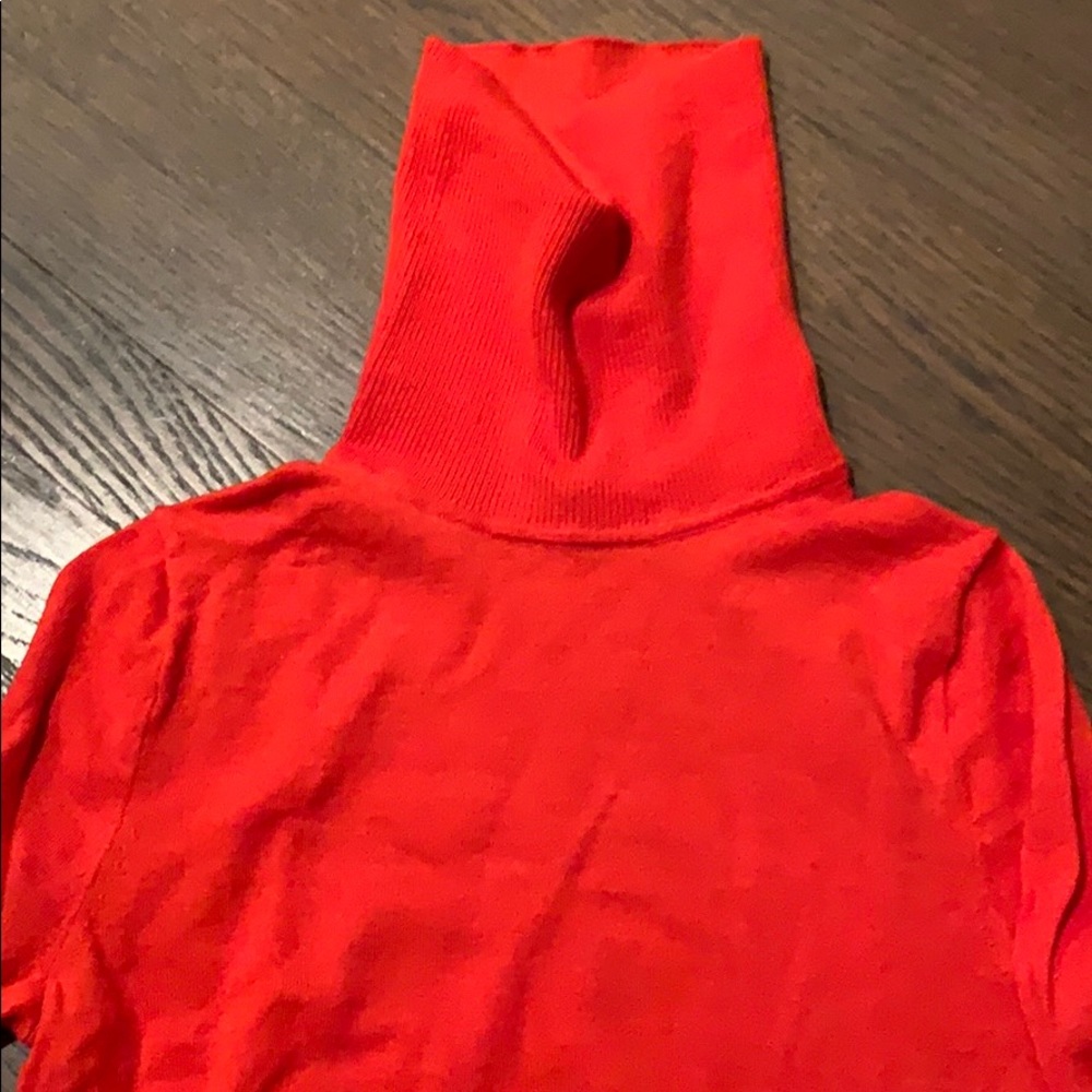 Soft Merino Wool Turtleneck Sweater - image 4